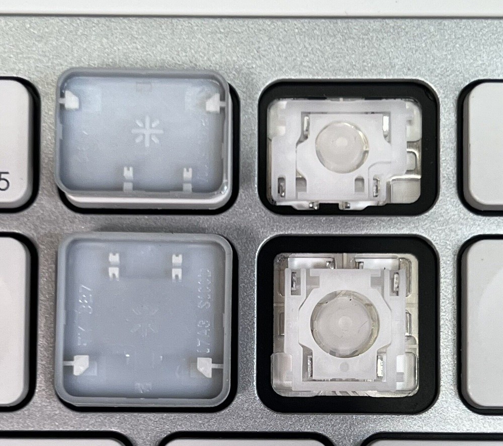 Logitech MX Keys Mini For Mac GRAY REPLACEMENT KEYBOARD KEYCAPS KEYS (YR0084)