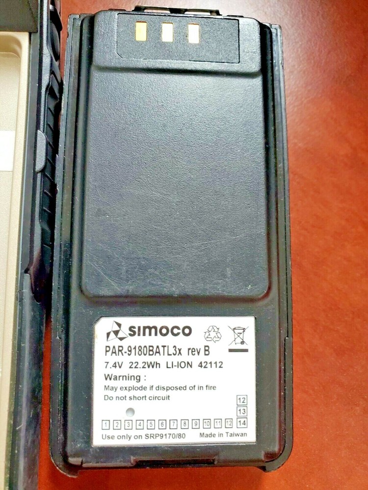 Simoco P25 SRP9170 XMode VHF Portable