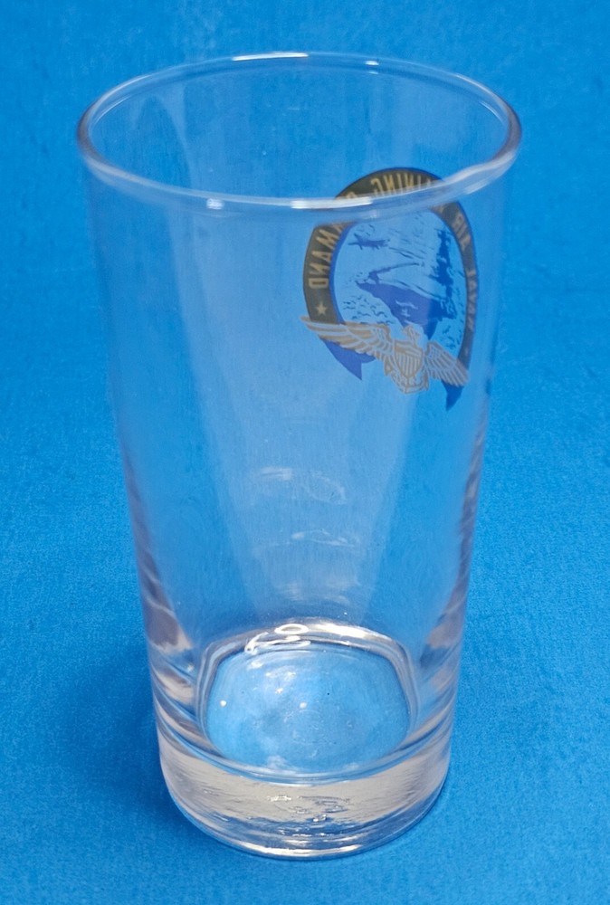 VINTAGE US NAVAL AIR TRAINING COMMAND GLASS