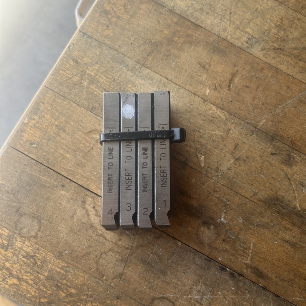 Ridgid Universal, 1-2, NPT, HS, pipe threader die set