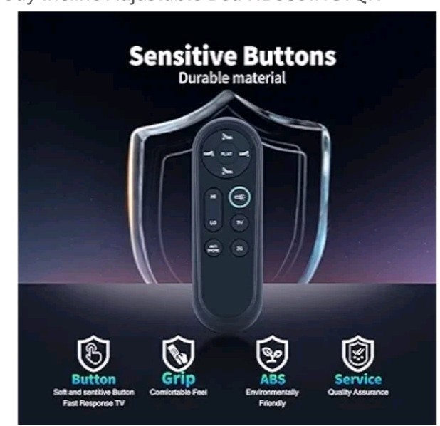 Replacement Remote Control for Boyd Sleep Full Body Incline Adjustable Bed...