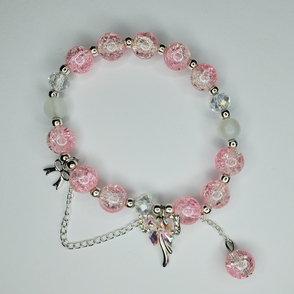 Hand crafted artisan unique gemstone bracelet