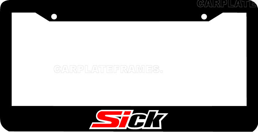 SICK Si jdm built lowered japan tuned initial d  License Plate Frame