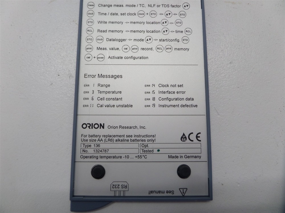 Thermo Orion Model 136 pH Meter