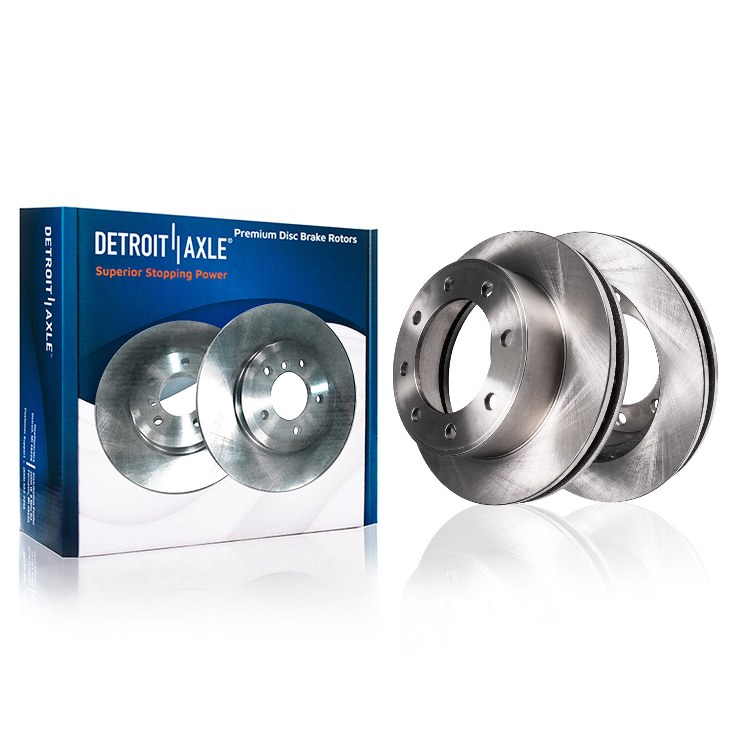 2004 - 2007 Ford E-350 Super Duty Front 331mm + Rear 326mm Brake Rotors Pads