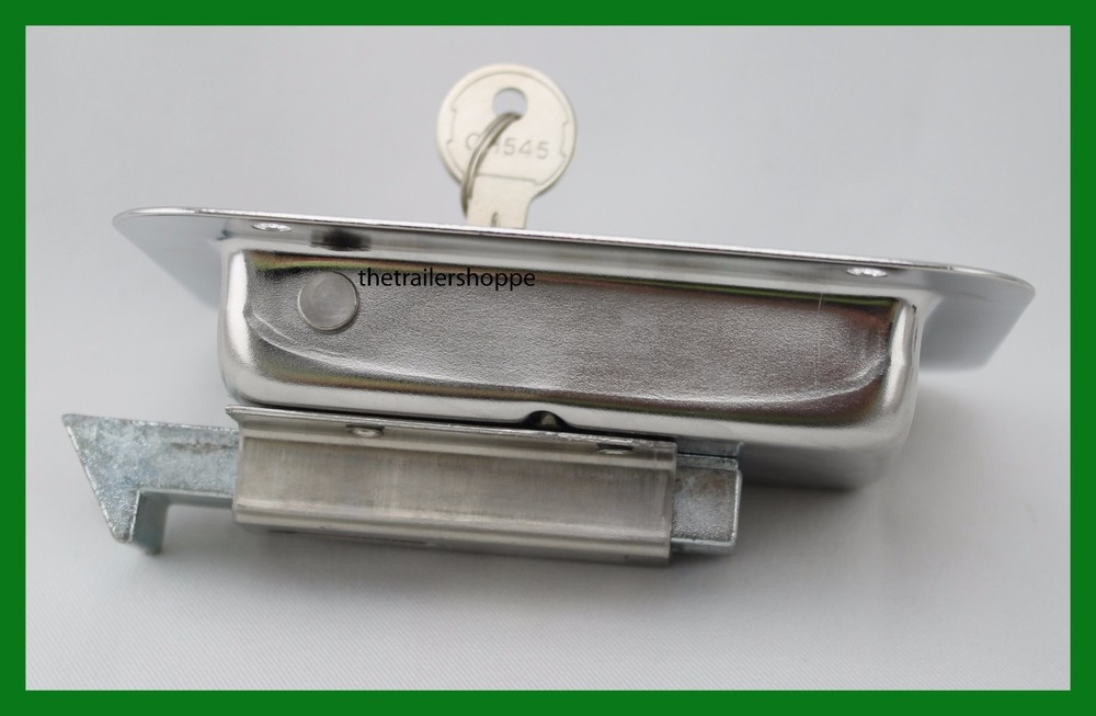 Junior Size Flush Mount Paddle Locking Latch for Truck and Trailer Toolboxes