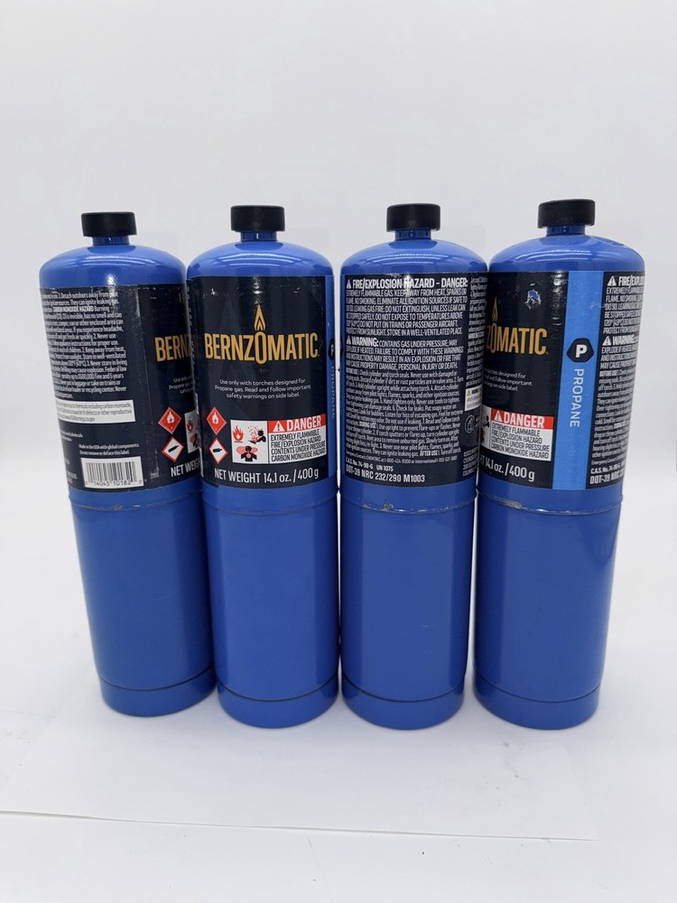 Brenzomatic Propane Tanks - 4 Pack