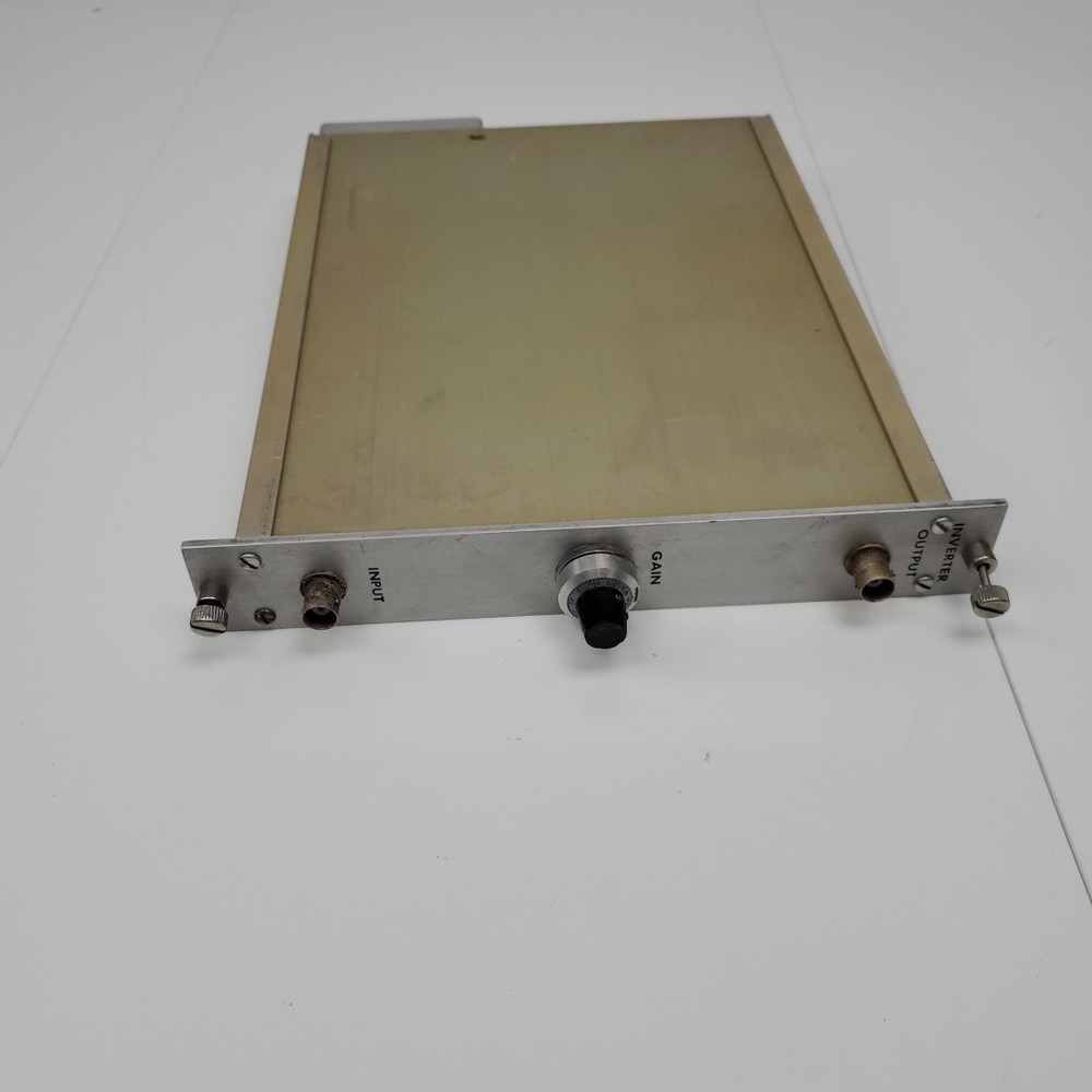 Vintage (1960s era) NIM Linear Inverting Amplifier Module |Gain Control