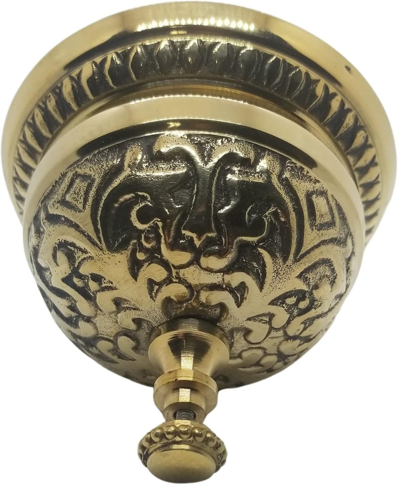 Solid Brass Victorian Style Service Desk Bell