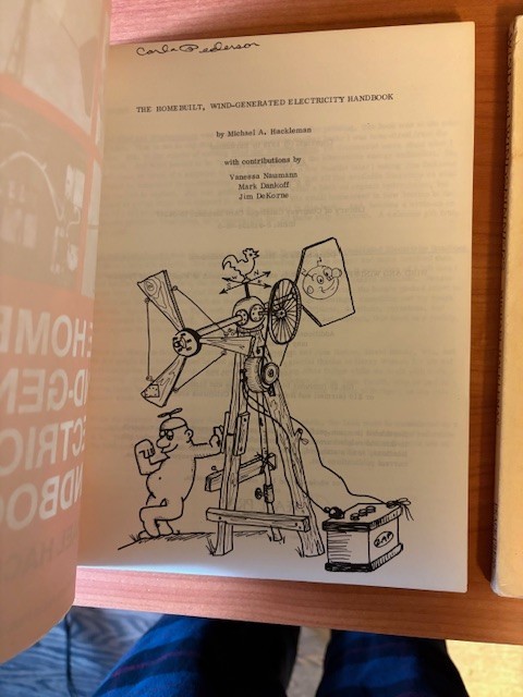 LOT of 2 WIND FARM Michael Hackleman classics *Homebuilt* *Windspinners* 1st/VG