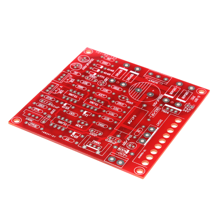 0-30V Red 2mA-3A Continuously Adjustable DC Regulated Power Supply DIY Kit