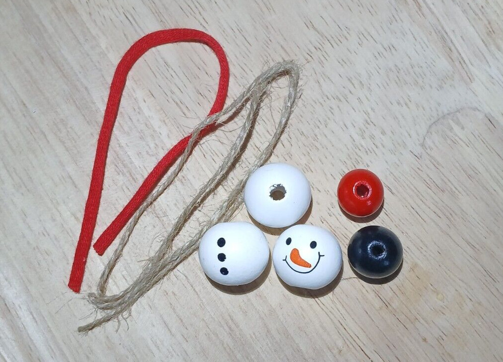 DIY Snowman Ornament Kit