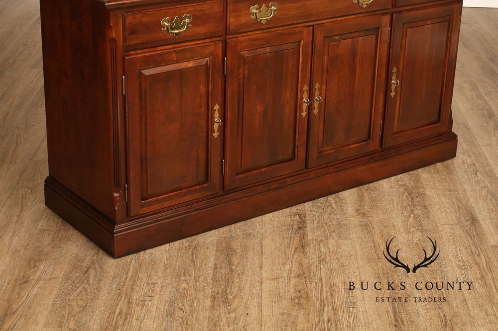 Crescent Traditional Solid Cherry Buffet Sideboard