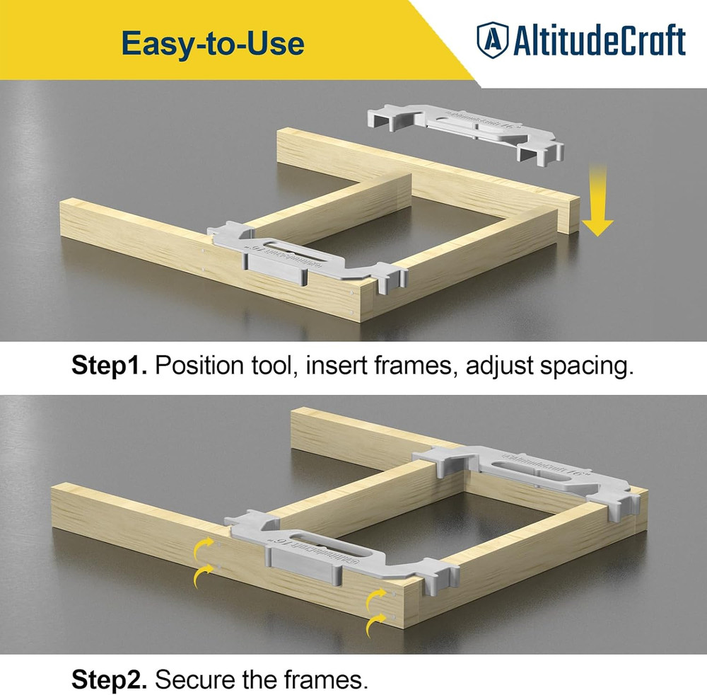 Framing Tools - 16″ Framing Stud Layout Tool, Stud Framing Jig for 16 Inch On-Ce