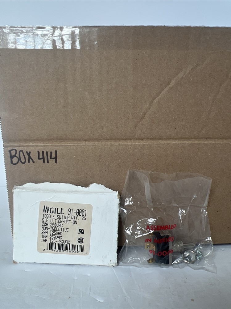 McGill 91-0001 Toggle Switch