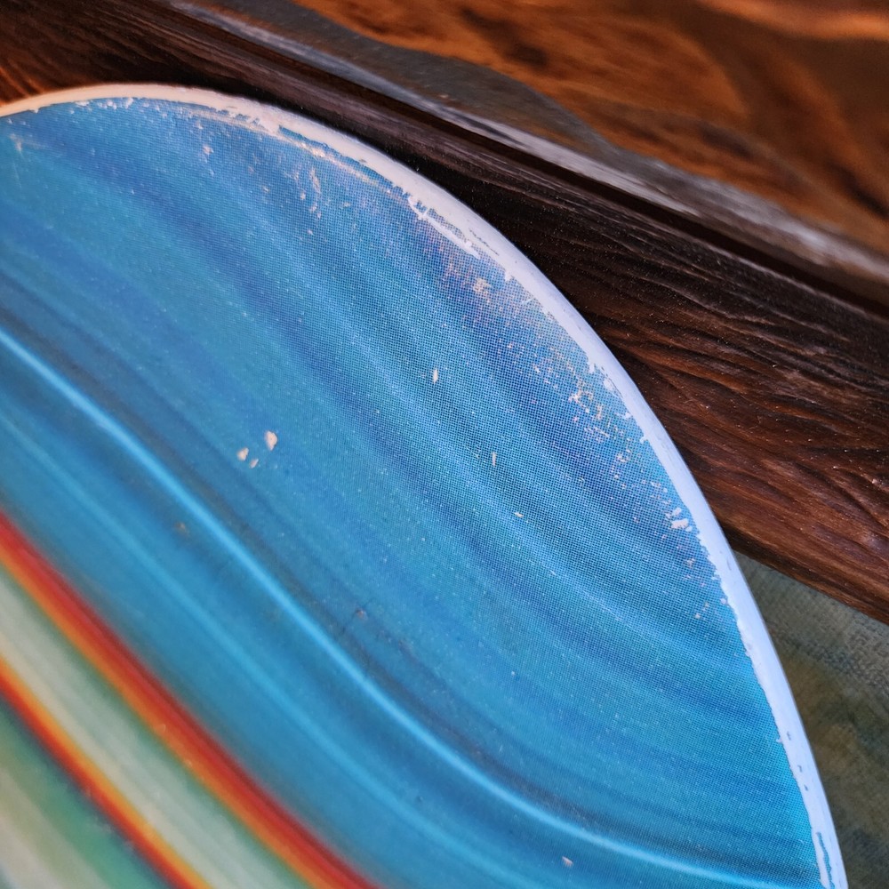 Surface Surfboard Used Once Wooden