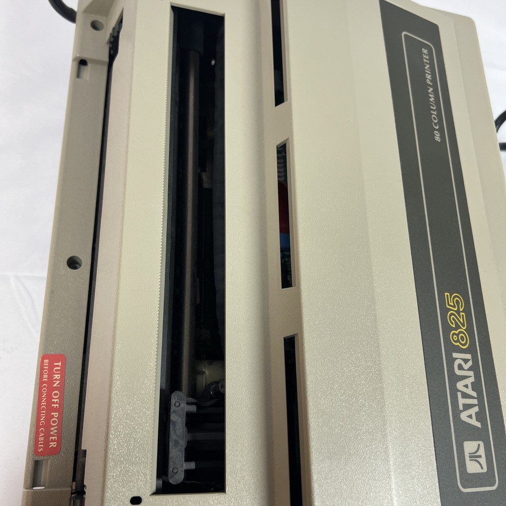 Vintage Atari 825 80 Column Printer UNTESTED - AS-IS