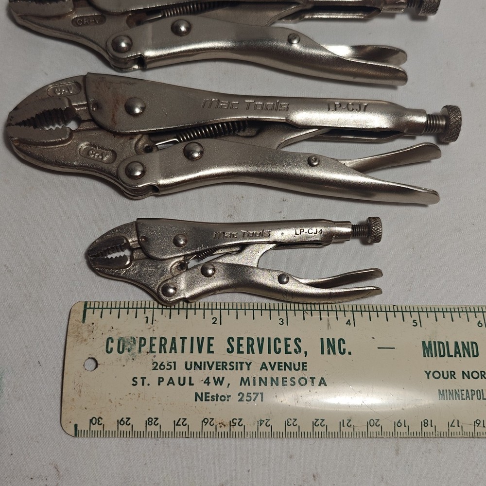 Mac Tools 6pc Locking Pliers Set See Photos And Description