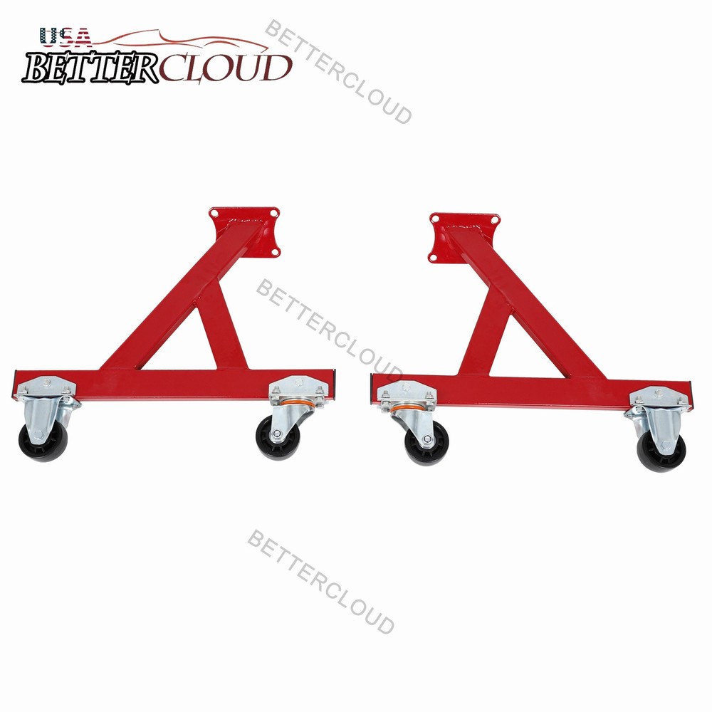 For Chevy LS1 LS2 LS3 LS6 Engine Storage Stand w/ Casters Red