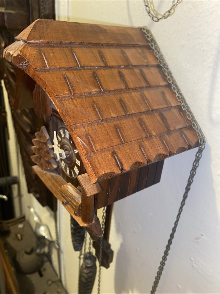 2 Smaller Size Working Coukoo Clocks ( Not Toy Size)