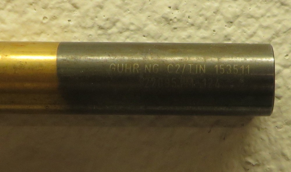 SOLID CARBIDE DRILL BIT (.6495 OR 16.5 MM ) GURHING CARBIDE DRILL BIT (UNUSED)