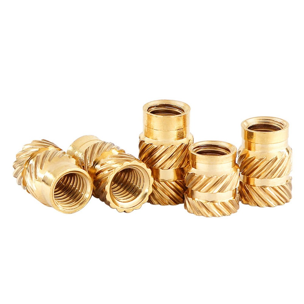 300pcs 7 Models 15 sizes M2-M6 Brass Threaded Inserts for Plastic 3D Printing