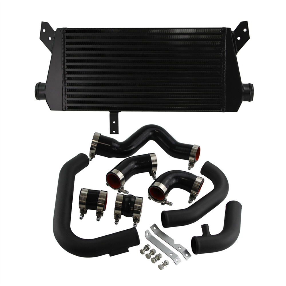 Front Mount Intercooler Pipe Kit For Audi A4 1.8T Turbo B6 Quattro 02-06 Black