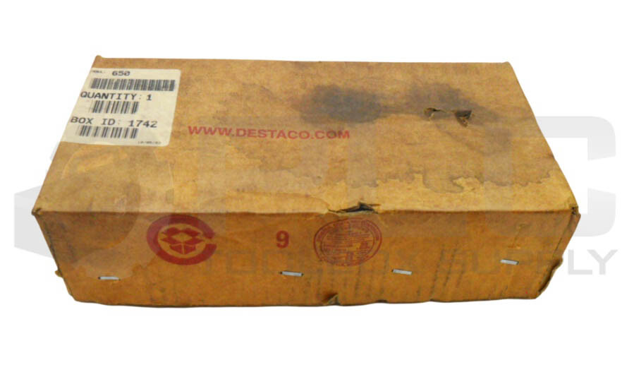 SEALED NEW DESTACO 650 PUSH/PULL FLANGE MOUNT TOGGLE CLAMP *READ*