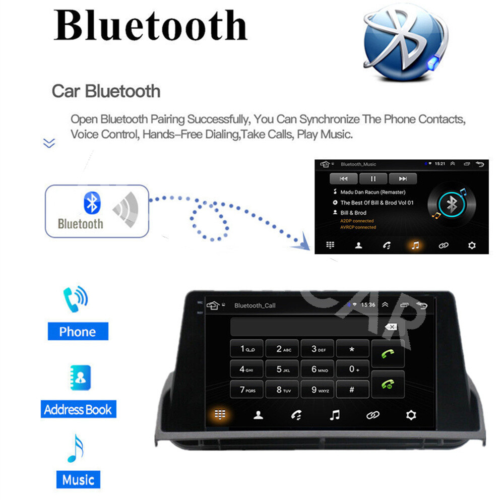 Fit For Mazda 6 2004-2015 Android 13 Car Radio Stereo GPS WIFI Bluetooth FM USB