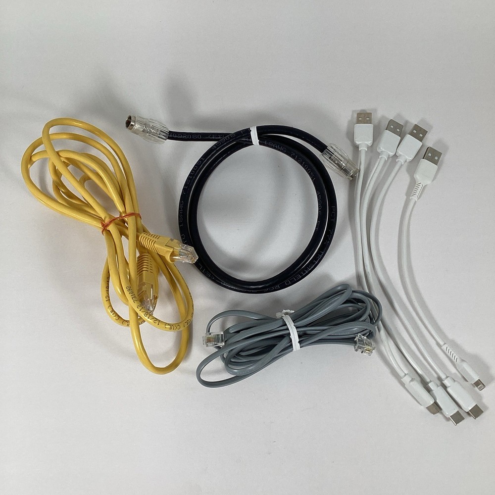 Lot Cables, Chargers, Electronics, Wire - Untested