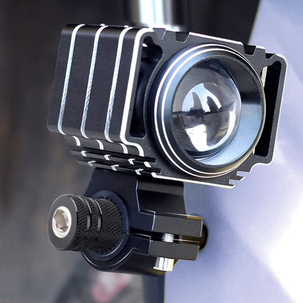 Universal Motorcycle Driving Light Mount Bracket M8/M6 for Enhanced Visibility