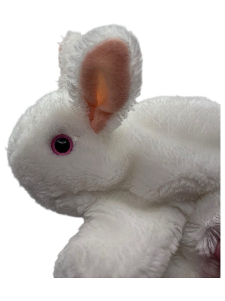 Folkmanis Puppet White Rabbit Bunny 8x5”
