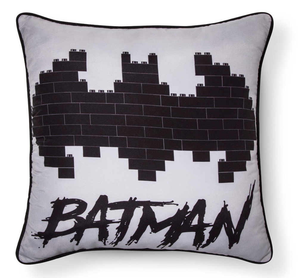 2 pc Batman Full Microfiber Comforter & Decorative Pillow NIP