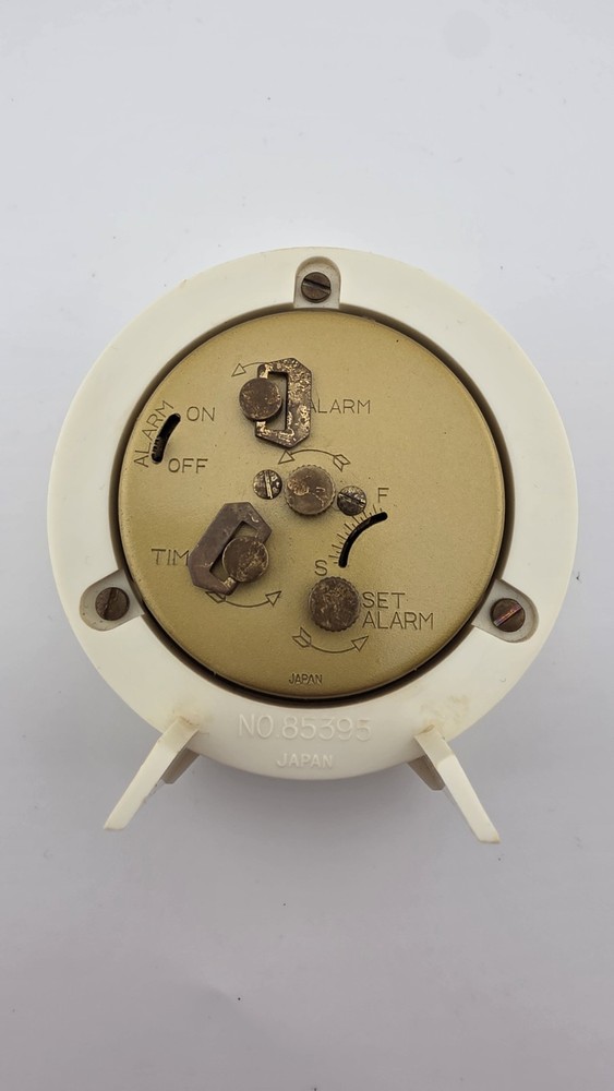 Elgin Desk 85395 Clock Vintage