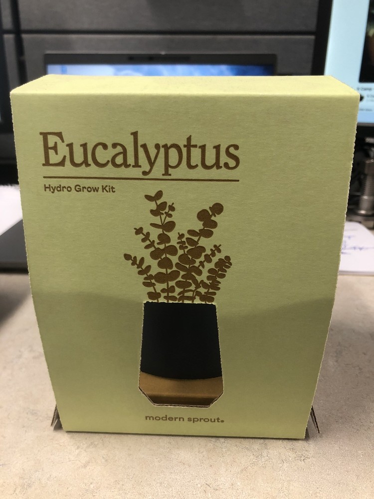 Modern Sprout Eucalyptus Hydro Grow Kit New X7