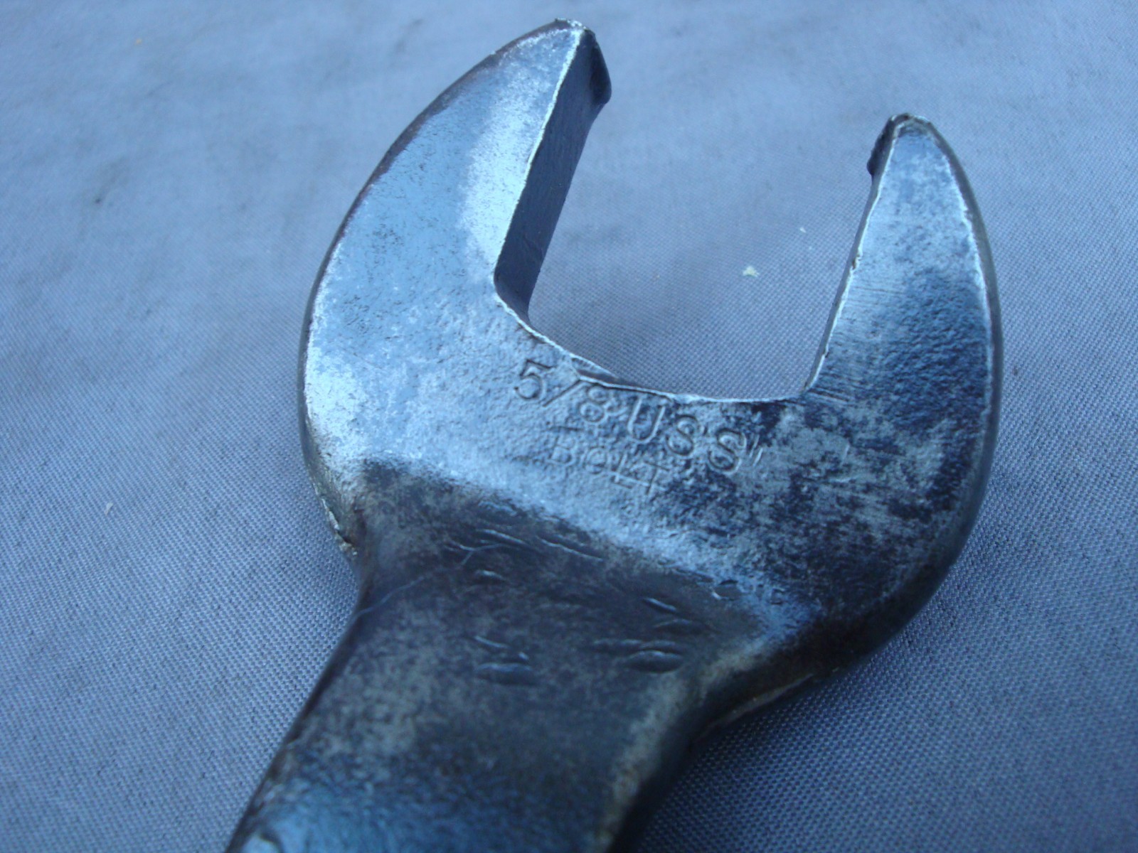 Vintage Williams 907 1-1/8" 5/8 USS Bolt Offset Spud Wrench