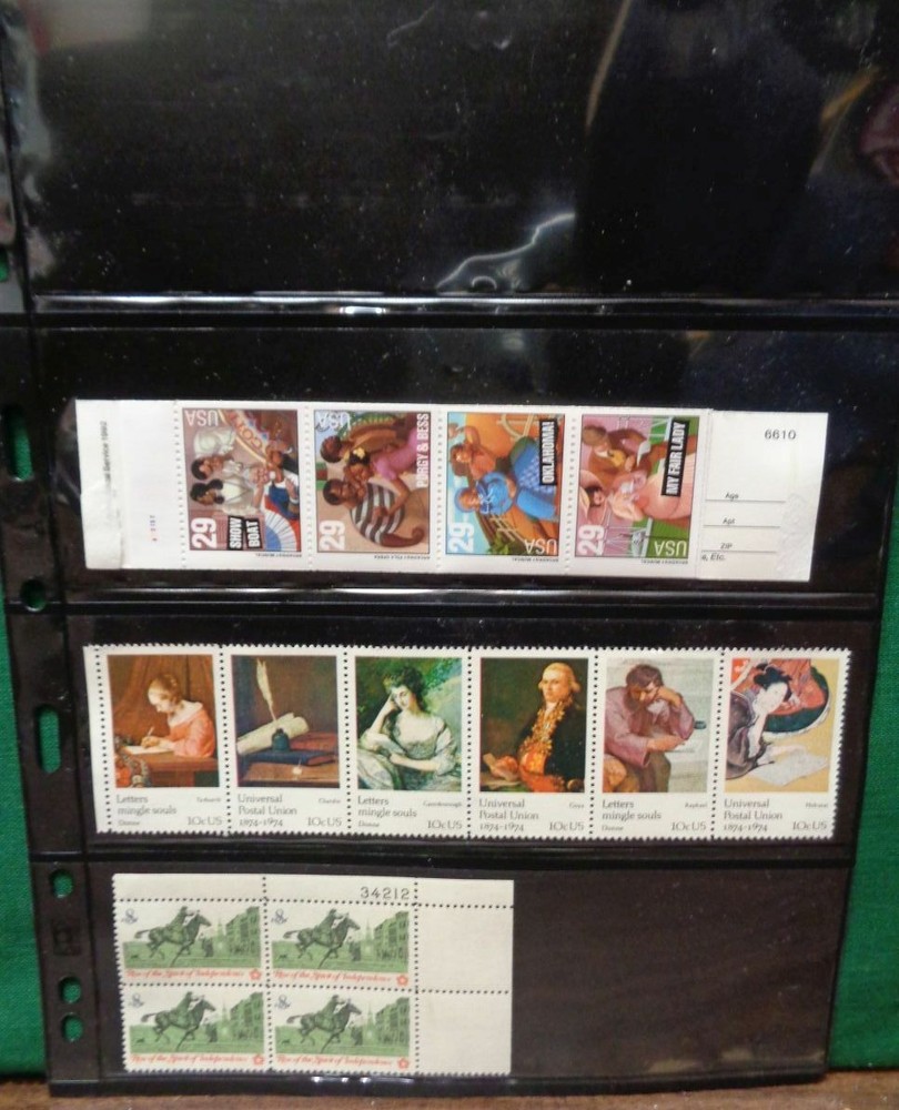 Showgard Supersafe 4 Row Black stamp Stock pages like Vario new pack 5 Dbl sided