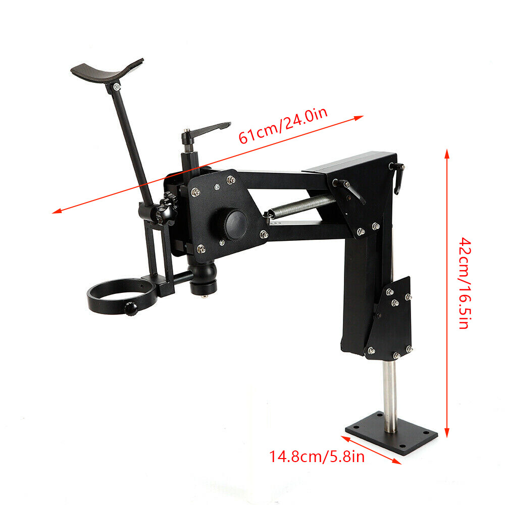 Microscope stand Multi-directional jewelry inlaid stand for micro-setting φ85mm