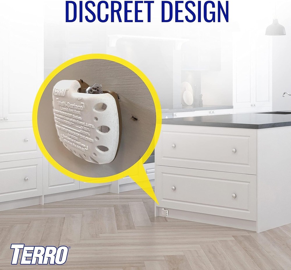 Terro Multi-Surface Liquid Ant Baits 4 Bait Stations Attracts & Kills All Ants