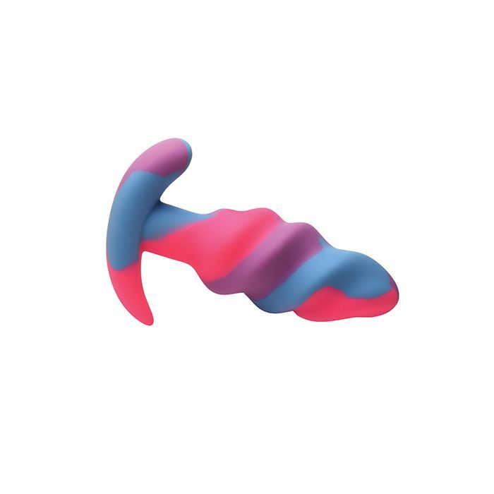 Creature Cocks Unicorn Swirl Silicone Butt Plug