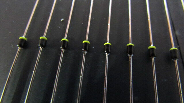 BB809 PHILIPS VHF Variable Capacitance Diode DO-34 (10 pieces) NOS Fast Ship USA