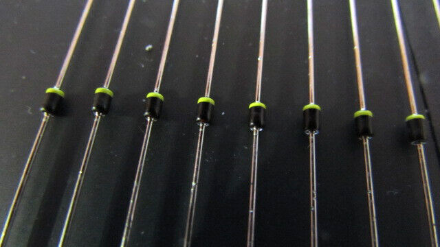 BB809 PHILIPS VHF Variable Capacitance Diode DO-34 (10 pieces) NOS Fast Ship USA