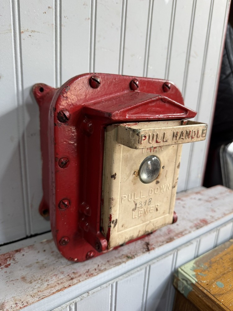 Gamewell Fire Alarm Box Pull Station Bomb Proof
