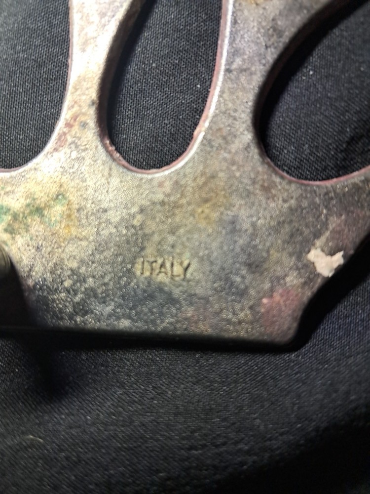 Vintage Pineapple Trivet Footed Leonard Silverplate Made In Italy 9"×7"