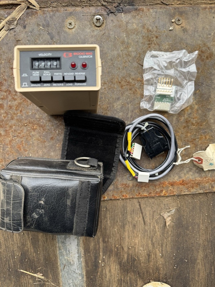 BROOKS-MAG CALIBRATOR MODEL 7797A7 WITH Accessories Untested As-Is