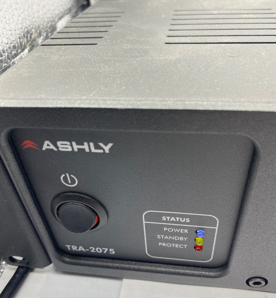 Ashly MultiMode Amplifier TRA-2075 With Power Cord Working