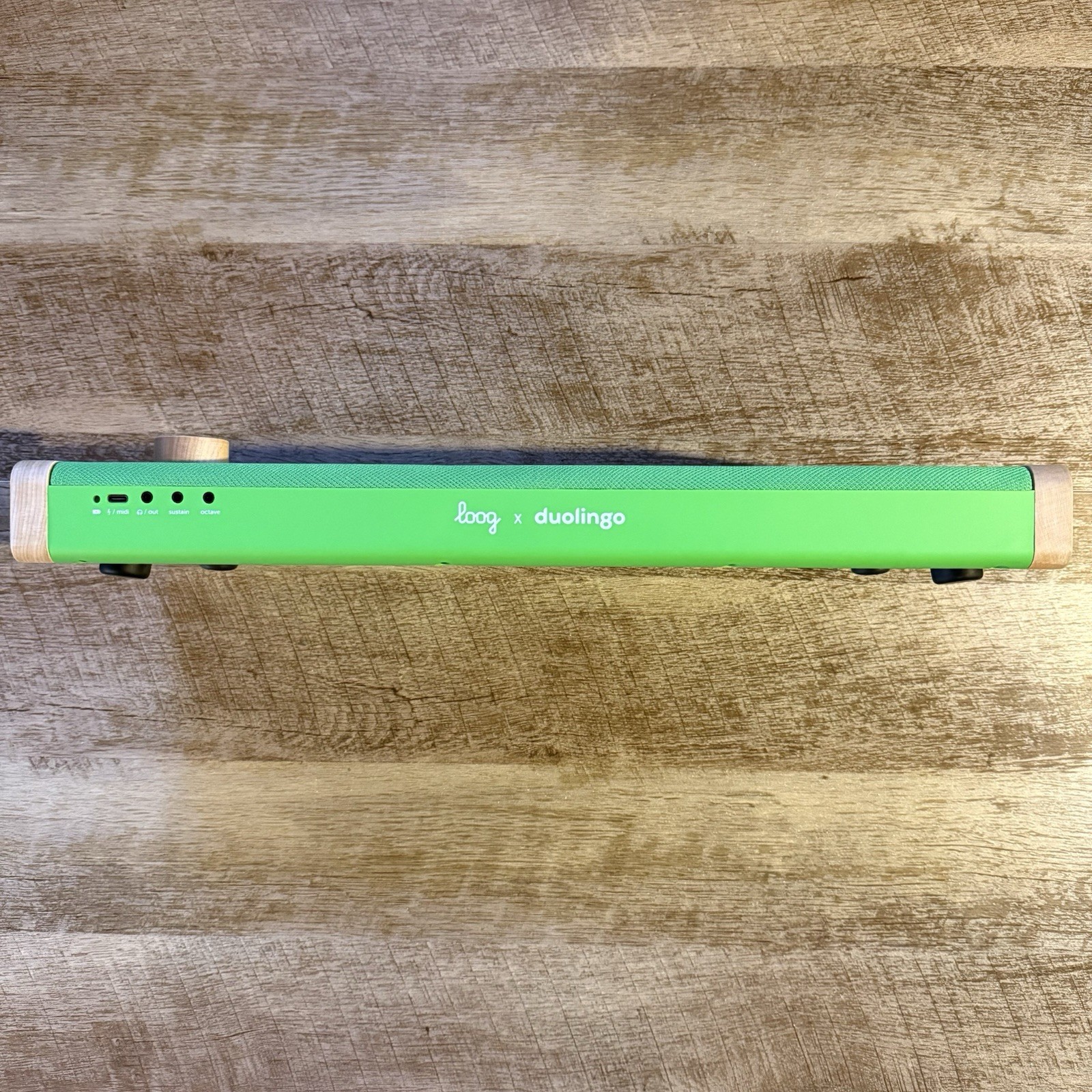 Loog x Dualingo Portable Digital Piano Green MIDI USB-C Used