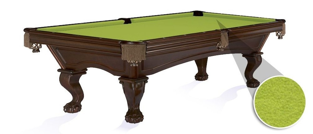 Championship Pool Table Cloth - Titan Brites - Brite Lime 9FT