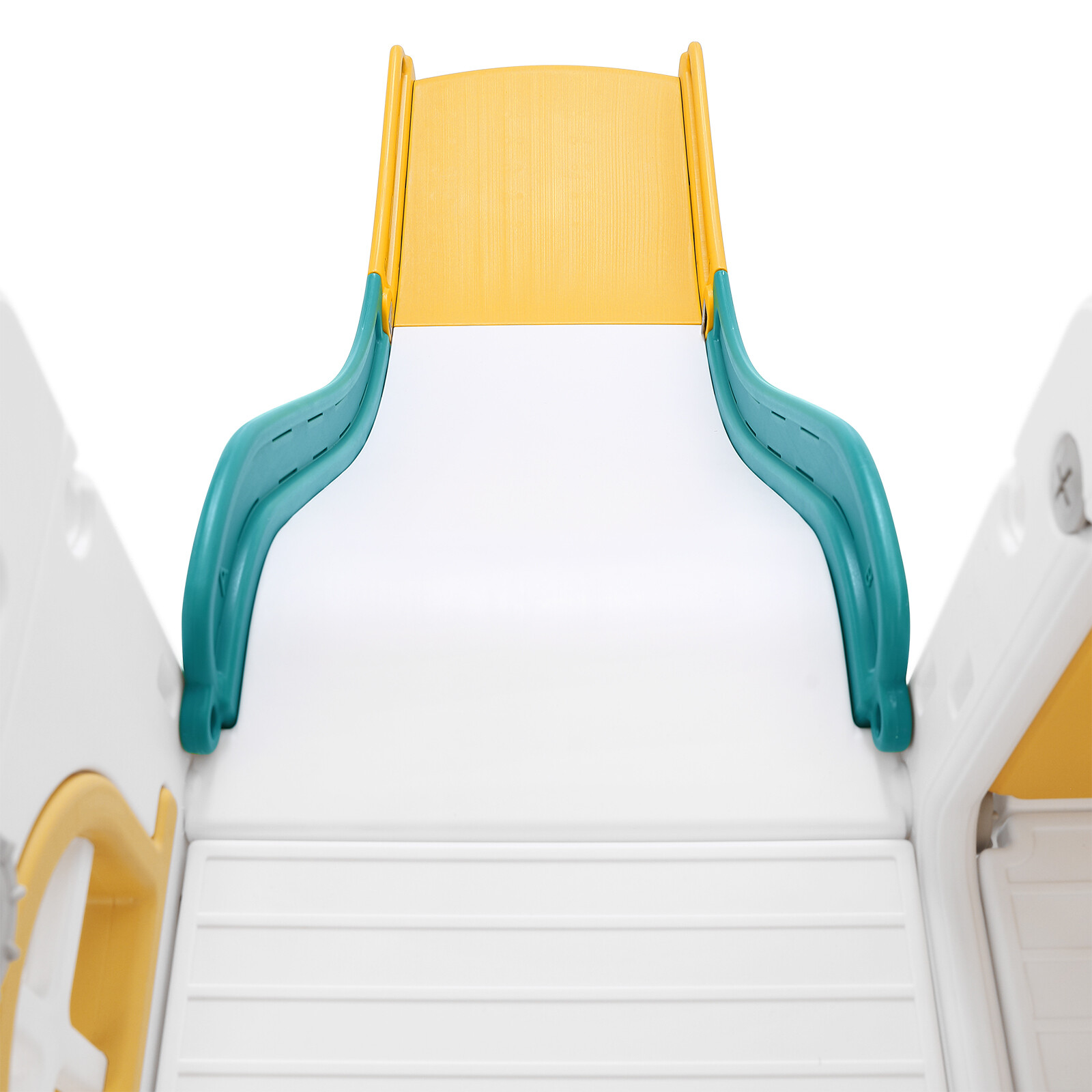 New 9in1 Kids Double Slide Toddler Playground Climb Playset Indoor/Outdoor Toys