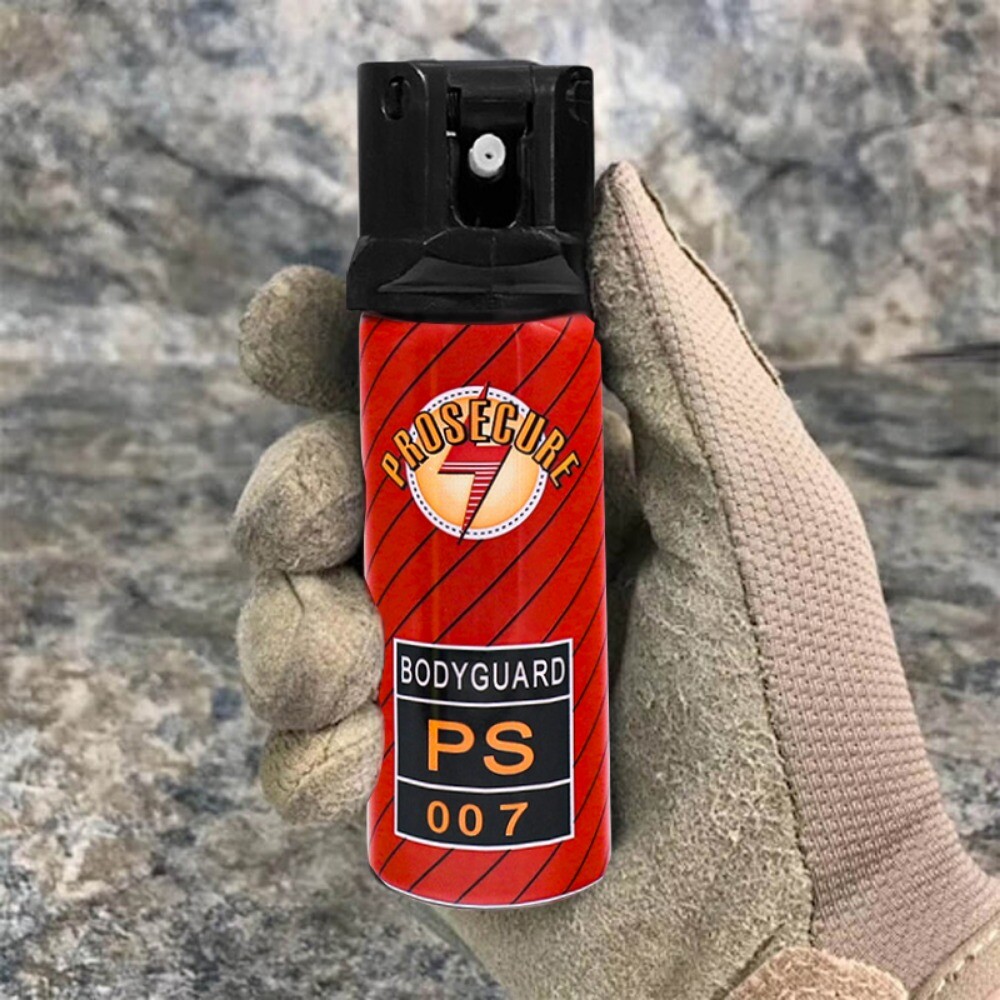6 Pack PROSECURE Pepper Spray for Self-Defense 2oz Flip Top Red Security
